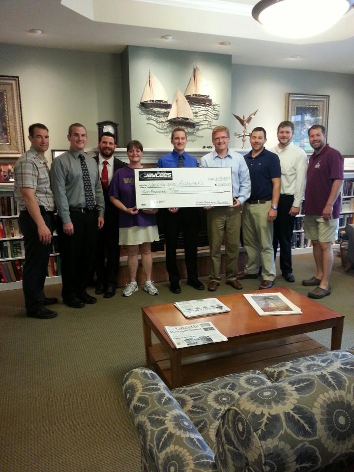 Donation to Alzheimer’s Association