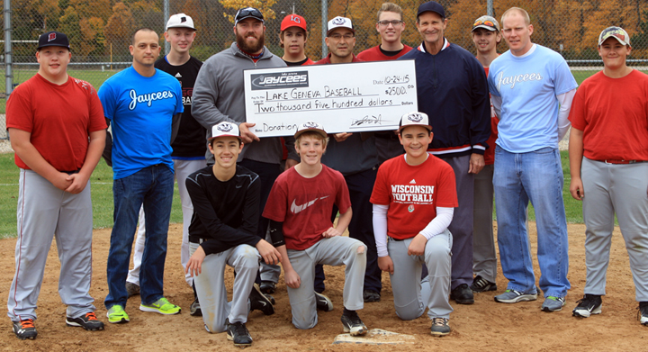 Lake Geneva Baseball Donation